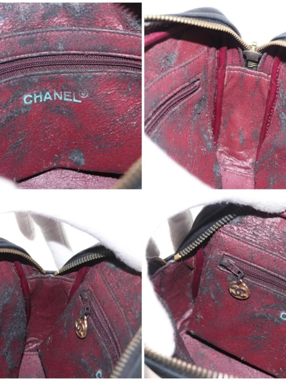 CHANEL brand	chanel color	black